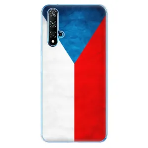 Odolné silikónové puzdro iSaprio - Czech Flag - Huawei Nova 5T