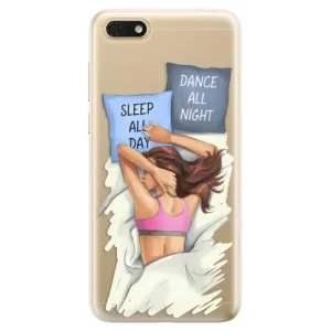 Odolné silikónové puzdro iSaprio - Dance and Sleep - Huawei Honor 7S