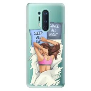 Odolné silikónové puzdro iSaprio - Dance and Sleep - OnePlus 8 Pro