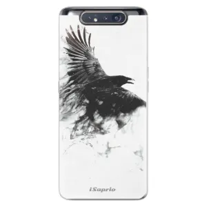 Odolné silikónové puzdro iSaprio - Dark Bird 01 - Samsung Galaxy A80