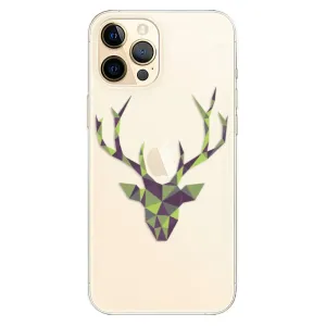 Odolné silikónové puzdro iSaprio - Deer Green - iPhone 12 Pro Max