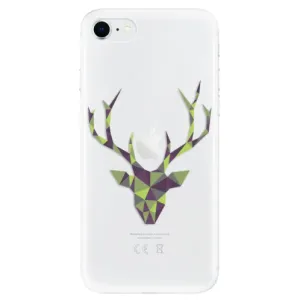 Odolné silikónové puzdro iSaprio - Deer Green - iPhone SE 2020