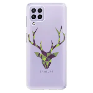 Odolné silikónové puzdro iSaprio - Deer Green - Samsung Galaxy A22