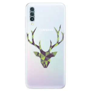 Odolné silikónové puzdro iSaprio - Deer Green - Samsung Galaxy A50