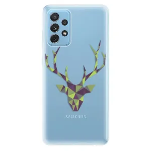 Odolné silikónové puzdro iSaprio - Deer Green - Samsung Galaxy A72