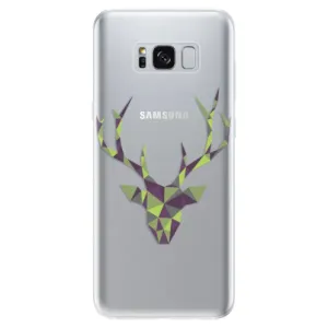 Odolné silikónové puzdro iSaprio - Deer Green - Samsung Galaxy S8