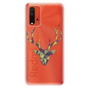 Odolné silikónové puzdro iSaprio - Deer Green - Xiaomi Redmi 9T