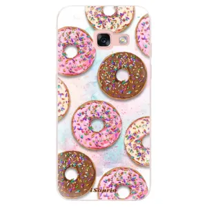 Odolné silikónové puzdro iSaprio - Donuts 11 - Samsung Galaxy A3 2017