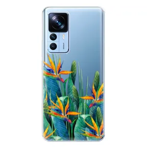 Odolné silikónové puzdro iSaprio - Exotic Flowers - Xiaomi 12T / 12T Pro
