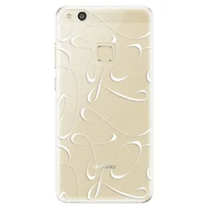 Odolné silikónové puzdro iSaprio - Fancy - white - Huawei P10 Lite