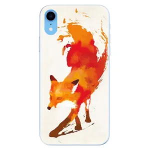 Odolné silikónové puzdro iSaprio - Fast Fox - iPhone XR