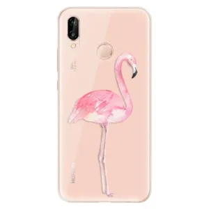 Odolné silikónové puzdro iSaprio - Flamingo 01 - Huawei P20 Lite