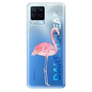 Odolné silikónové puzdro iSaprio - Flamingo 01 - Realme 8 / 8 Pro