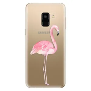 Odolné silikónové puzdro iSaprio - Flamingo 01 - Samsung Galaxy A8 2018