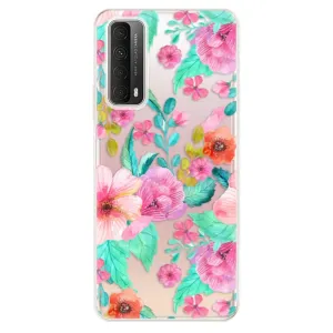 Odolné silikónové puzdro iSaprio - Flower Pattern 01 - Huawei P Smart 2021