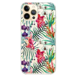 Odolné silikónové puzdro iSaprio - Flower Pattern 03 - iPhone 12 Pro