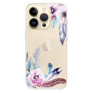 Odolné silikónové puzdro iSaprio - Flower Pattern 04 - iPhone 14 Pro