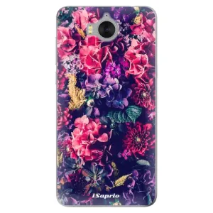 Odolné silikónové puzdro iSaprio - Flowers 10 - Huawei Y5 2017 / Y6 2017