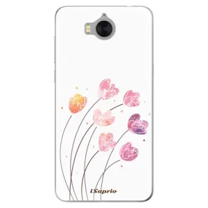 Odolné silikónové puzdro iSaprio - Flowers 14 - Huawei Y5 2017 / Y6 2017