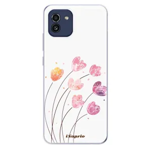 Odolné silikónové puzdro iSaprio - Flowers 14 - Samsung Galaxy A03