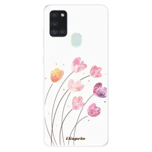 Odolné silikónové puzdro iSaprio - Flowers 14 - Samsung Galaxy A21s