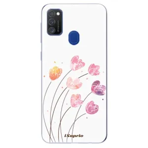 Odolné silikónové puzdro iSaprio - Flowers 14 - Samsung Galaxy M21