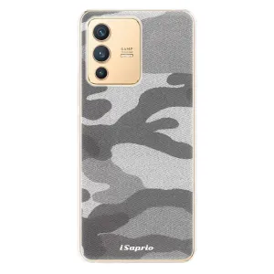 Odolné silikónové puzdro iSaprio - Gray Camuflage 02 - Vivo V23 5G