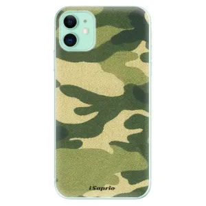 Odolné silikónové puzdro iSaprio - Green Camuflage 01 - iPhone 11