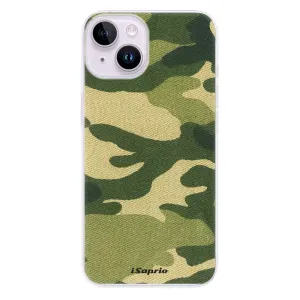 Odolné silikónové puzdro iSaprio - Green Camuflage 01 - iPhone 14