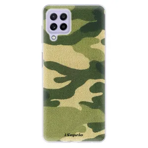 Odolné silikónové puzdro iSaprio - Green Camuflage 01 - Samsung Galaxy A22