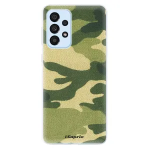 Odolné silikónové puzdro iSaprio - Green Camuflage 01 - Samsung Galaxy A33 5G