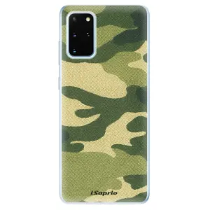 Odolné silikónové puzdro iSaprio - Green Camuflage 01 - Samsung Galaxy S20+