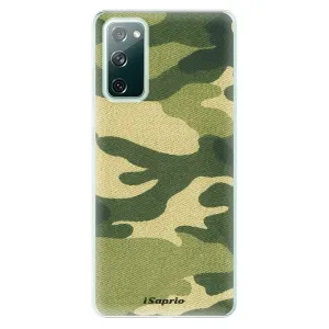 Odolné silikónové puzdro iSaprio - Green Camuflage 01 - Samsung Galaxy S20 FE