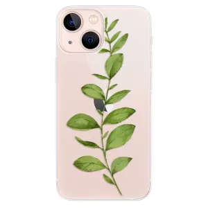 Odolné silikónové puzdro iSaprio - Green Plant 01 - iPhone 13 mini