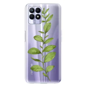Odolné silikónové puzdro iSaprio - Green Plant 01 - Realme 8i