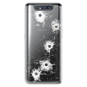 Odolné silikónové puzdro iSaprio - Gunshots - Samsung Galaxy A80