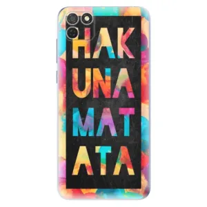 Odolné silikónové puzdro iSaprio - Hakuna Matata 01 - Honor 9S