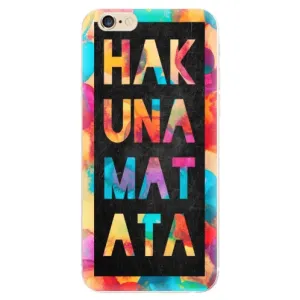 Odolné silikónové puzdro iSaprio - Hakuna Matata 01 - iPhone 6/6S