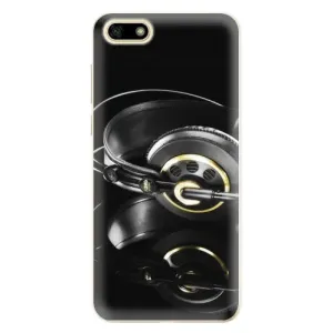 Odolné silikónové puzdro iSaprio - Headphones 02 - Huawei Y5 2018