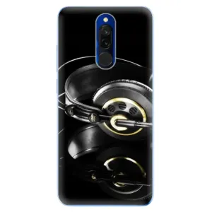 Odolné silikónové puzdro iSaprio - Headphones 02 - Xiaomi Redmi 8