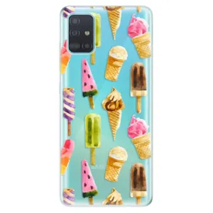 Odolné silikónové puzdro iSaprio - Ice Cream - Samsung Galaxy A51