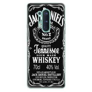 Odolné silikónové puzdro iSaprio - Jack Daniels - OnePlus 8 Pro