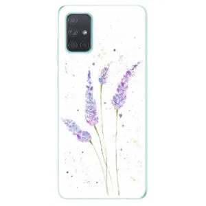 Odolné silikónové puzdro iSaprio - Lavender - Samsung Galaxy A71
