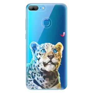 Odolné silikónové puzdro iSaprio - Leopard With Butterfly - Huawei Honor 9 Lite