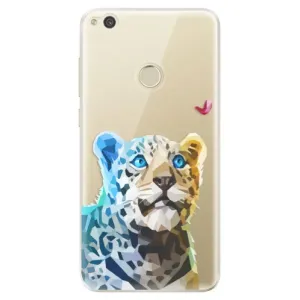 Odolné silikónové puzdro iSaprio - Leopard With Butterfly - Huawei P9 Lite 2017