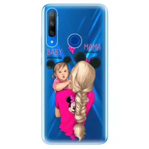Odolné silikónové puzdro iSaprio - Mama Mouse Blond and Girl - Huawei Honor 9X
