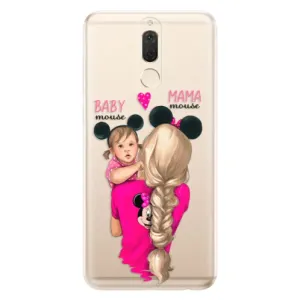 Odolné silikónové puzdro iSaprio - Mama Mouse Blond and Girl - Huawei Mate 10 Lite