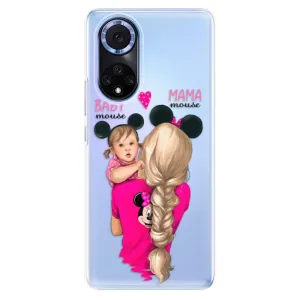 Odolné silikónové puzdro iSaprio - Mama Mouse Blond and Girl - Huawei Nova 9