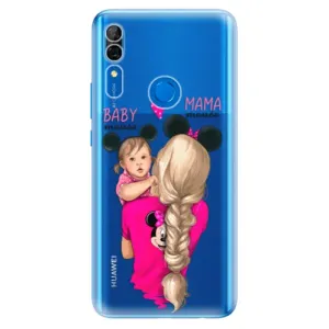 Odolné silikónové puzdro iSaprio - Mama Mouse Blond and Girl - Huawei P Smart Z