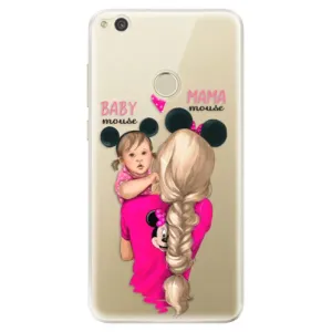 Odolné silikónové puzdro iSaprio - Mama Mouse Blond and Girl - Huawei P9 Lite 2017